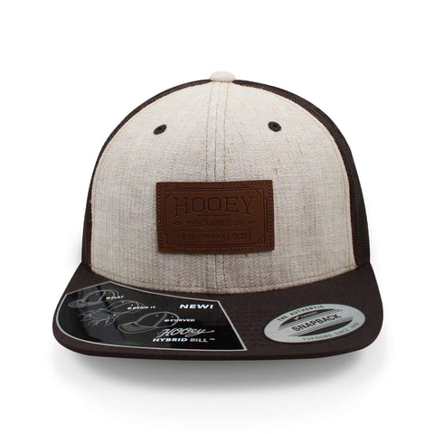 Gorra Hooey Midstates 6 Panel Trucker Beige Unitalla
