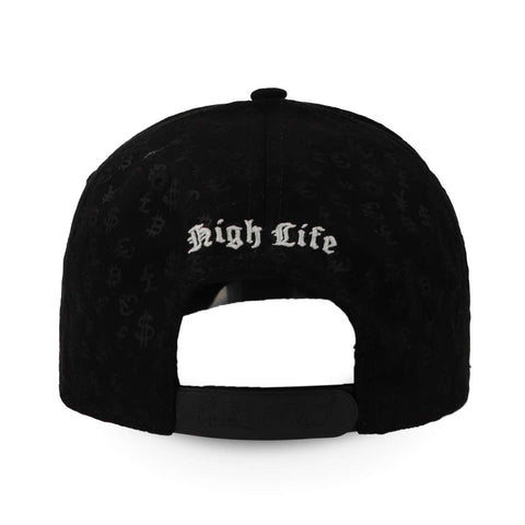 Gorra Cash Only Amex Print 23 Negro Unitalla