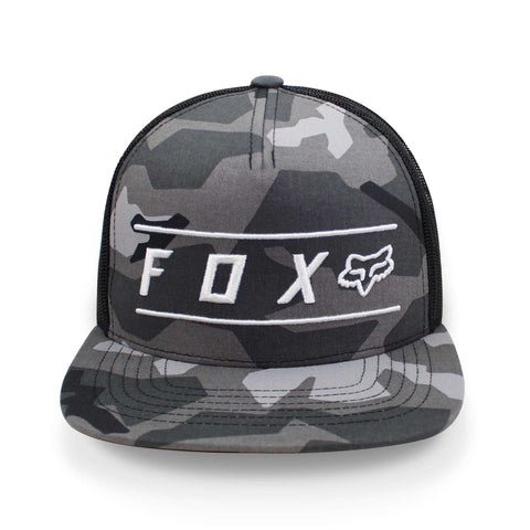 Gorra Fox Snapback Pinnacle Mesh Negro Unitalla
