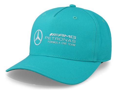 Gorra Mercedes Amg Fw Large Logo Ultra Teal Unitalla