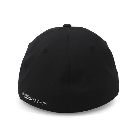 Gorra Volcom D5512319 Stone Tech Delta Negro Cerrada