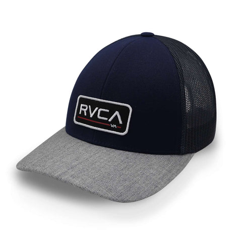 Gorra Rvca Ticket Trucker Negro Azul Marino Uni