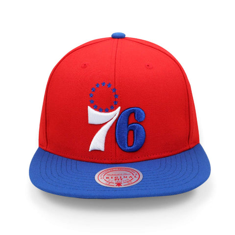 Gorra Mitchell & Ness NBA Core Basic 76ers Rojo Royal Uni