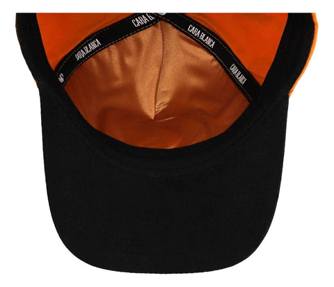 Gorra Cara Blanca Cb04 22 Cb Parche Tela Mostaza Unitalla