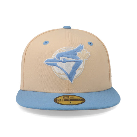Gorra New Era 59 Fifty MLB Blue Jays Q323 Ice Latte Crema