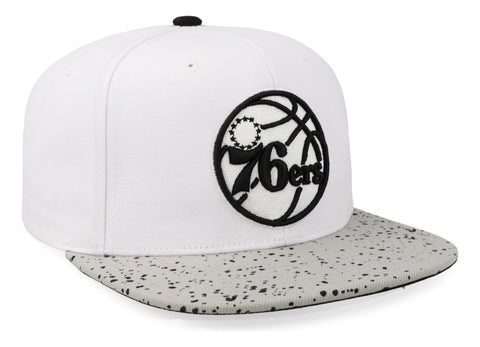 Gorra Mitchell & Ness Nba Cement Top 76ers Philadelphia Gris