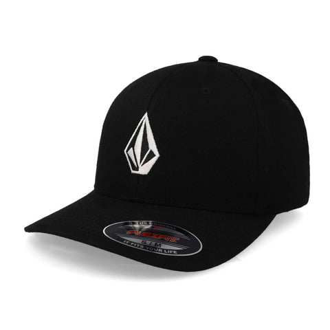 Gorra Volcom D5512320 Full Stone Flex Negro Cerrada