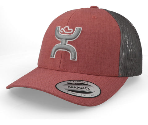 Gorra Hooey 2306t-sagy Sterling 6 Panel Mid Profile Salmon U