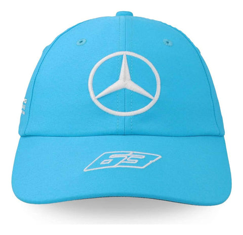Gorra Mercedes Benz Russell Driver Azul Cielo Unitalla