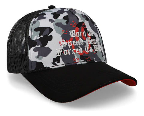 Gorra Jc Hats 2639 Spend Money Camo Negro Unitalla