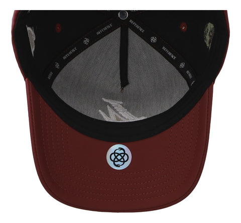 Gorra Reference Paradise La Leather Maroon Unitalla