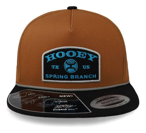 Gorra Hooey Comal 2368t Tan 5 Panel Trucker Mostaza Unitalla