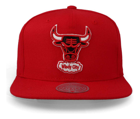Gorra Mitchell & Ness Nba Team Ground 2.0 Hwc Bulls Rojo Uni