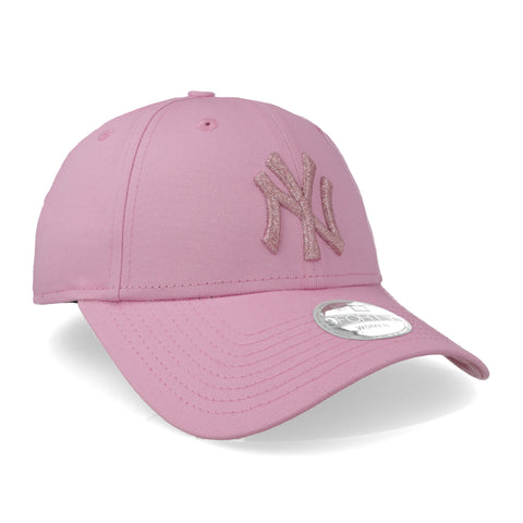 Gorra New Era 9 Forty MLB Yankees Wmns Metallic Logo Rosa Unitalla