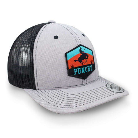 Gorra Hooey Punchy 5027t Grey 6 Panel Gris Unitalla