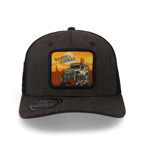 Gorra Ranch & Corral Off Road Adventure 11 Gris Uni