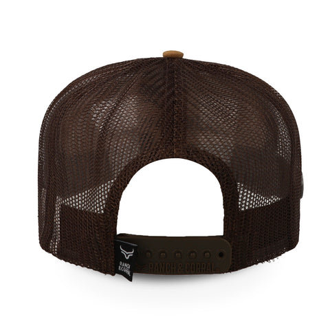 Gorra Ranch & Corral Basic 04 Rccb04 Cafe Unitalla