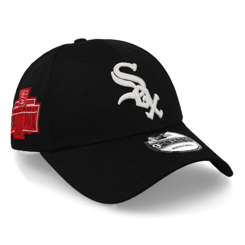 Gorra New Era 9 Forty MLB White Sox Patch Negro Unitalla