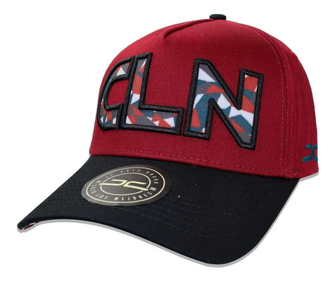 Gorra Jc Hats Cln 847 Negro/vino Unitalla