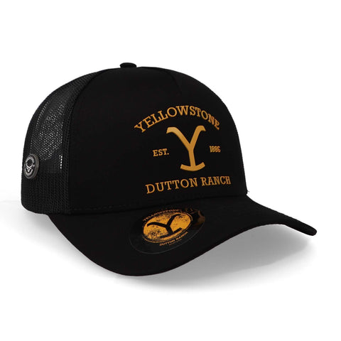 Gorra Yellowstone 11 Yw11 Negro Unitalla