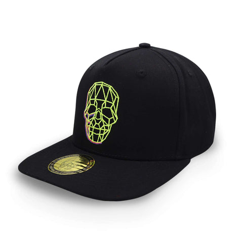 Gorra Malandro Multicolor Skull Negro Unitalla
