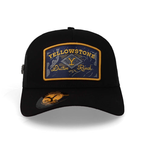 Gorra Yellowstone 04 Yw04 Negro Unitalla
