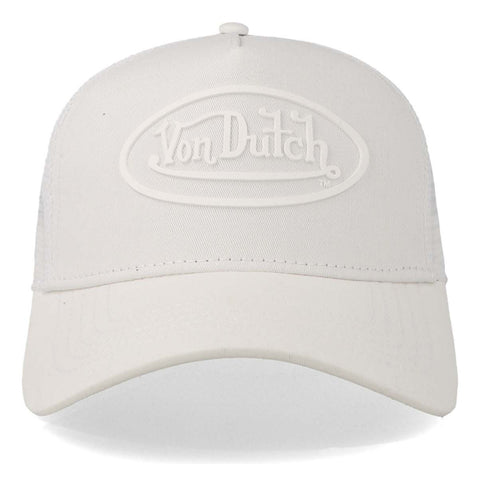Gorra Von Dutch 9844060 Vdhtwhtrubb Blanco Unitalla
