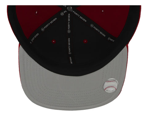 Gorra '47 MLB Red Sox No Shot Captain Rojo Unitalla