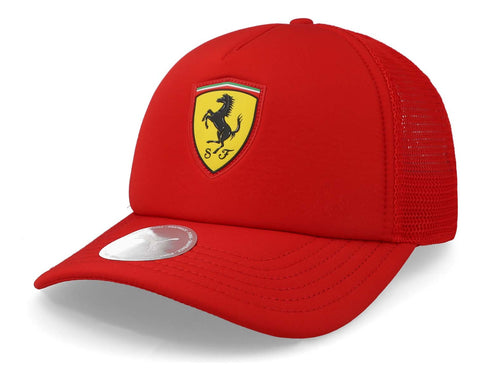 Gorra Ferrari Race Trucker 02516601 Rojo Unitalla