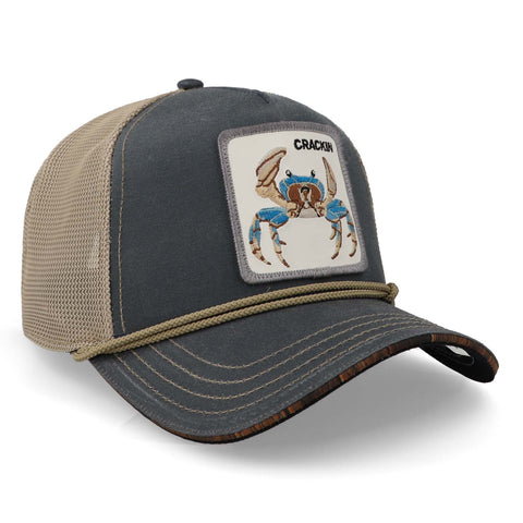 Gorra Goorin Bros 101-1131 Wuz Crackin Slate Beige Unitalla