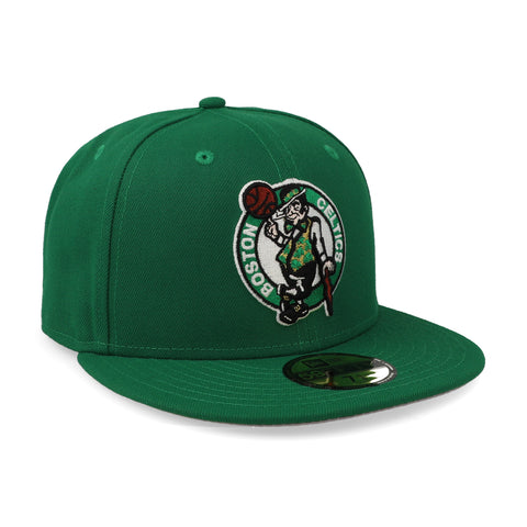 Gorra New Era 59 Fifty NBA Celtics Otc Verde Cerrada