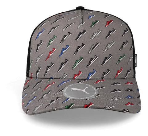 Gorra Puma Academy Aop Trucker 02436210 Negro Unitalla