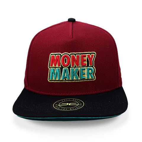 Gorra JC Hats 1536 Money Maker Vino/Negro Unitalla