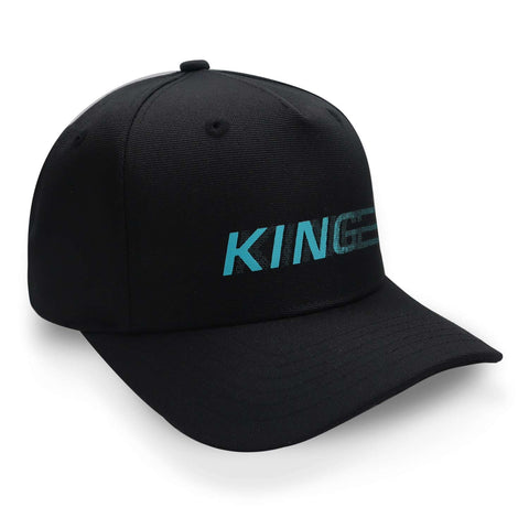 Gorra King London Tennyson Curved Peak Negro Unitalla