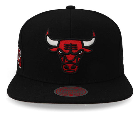 Gorra Mitchell & Ness Nba Bulls Chicago Black Negro Unitalla