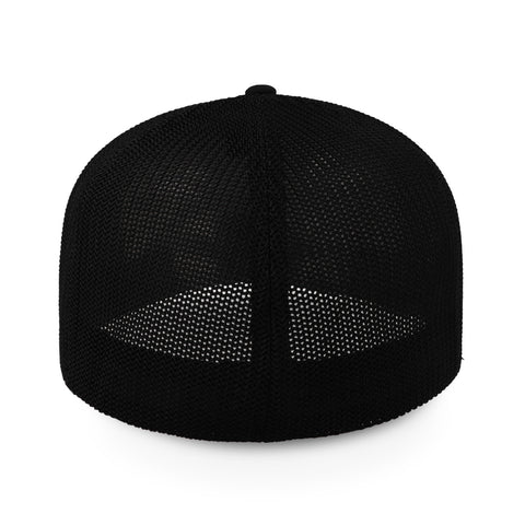 Gorra Fox Flexfit 32243-001 Race Negro Cerrada