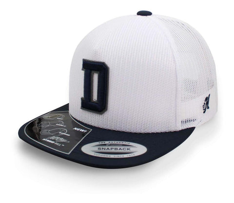 Gorra Hooey Snapback D State Trucker Blanco Unitalla