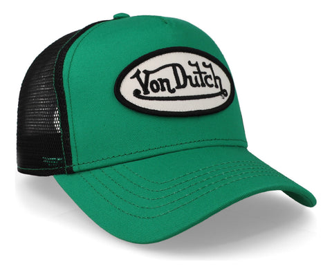 Gorra Von Dutch Trucker With Logo G Verde Unitalla