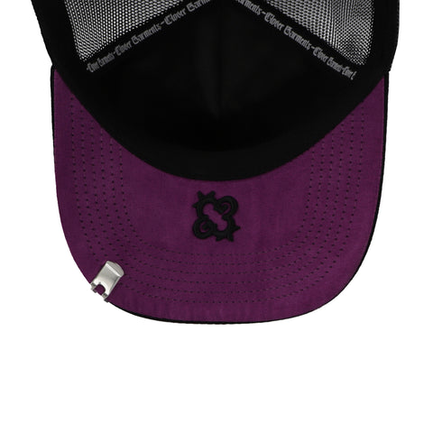 Gorra Clover Garments Croos Negra Multi Unitalla