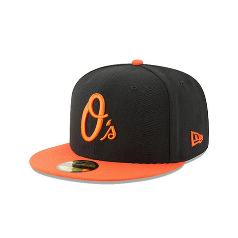 Gorra New Era 59 Fifty MLB Orioles Alterna Negro/Naranja