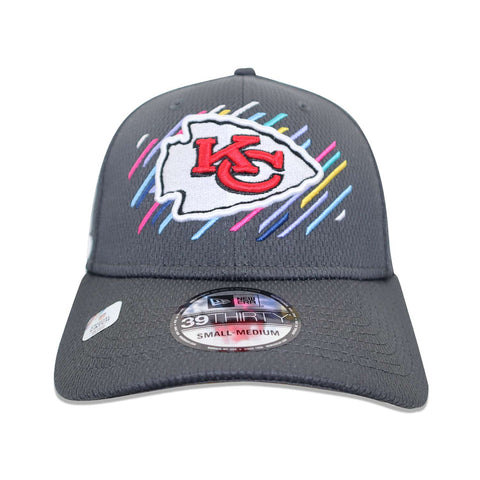 Gorra New Era 39 Thirty NFL Chiefs Crucial Catch 2021 Gris