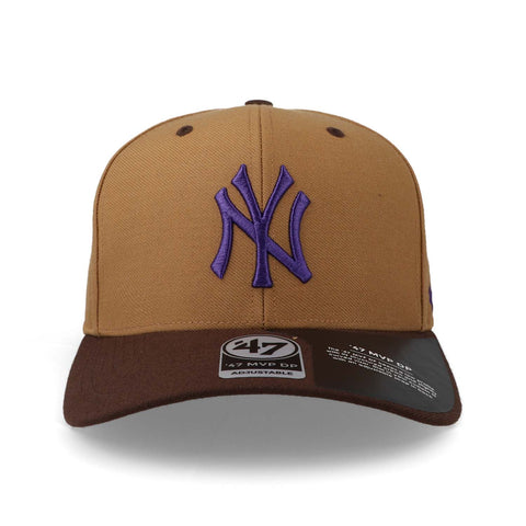 Gorra '47 MLB Yankees Replica Cold Zone MVP Camel Unitalla