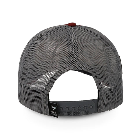 Gorra Ranch & Corral Angus 25 Rcg25 Rojo Unitalla