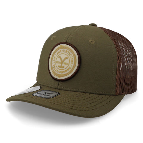 Gorra Ranch & Corral Yellowstone 20 Yw20 Verde Unitalla