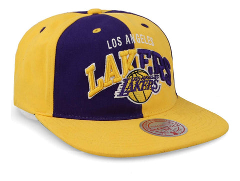 Gorra Mitchell & Ness NBA Lakers Pinwheel Amarillo
