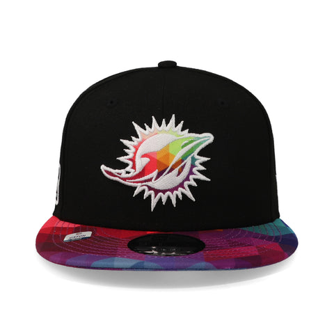 Gorra New Era 9 Fifty NFL Dolphins Catch 23 Negro Unitalla