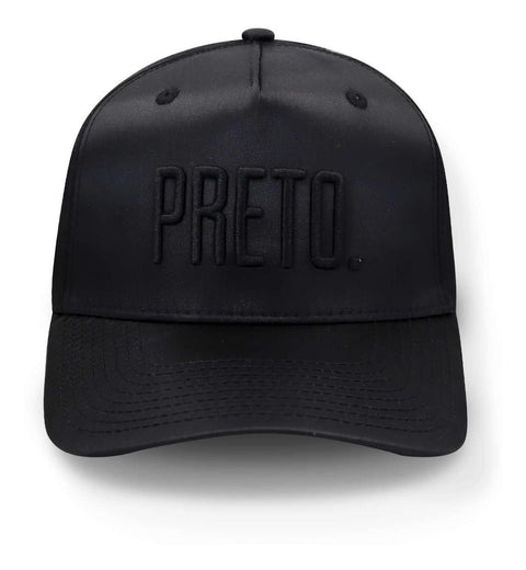 Gorra Preto Saten Negro Unitalla