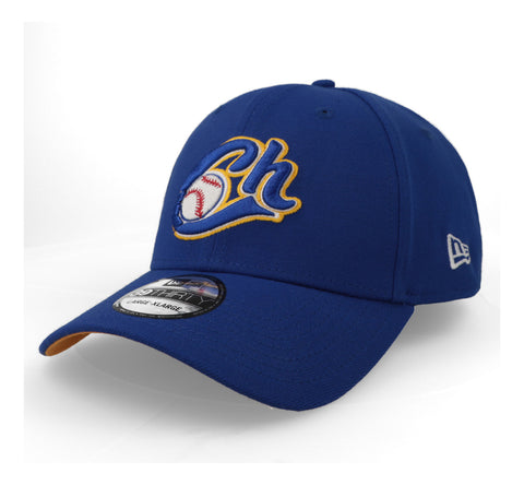 Gorra New Era 39 Thirty LMB Charros Basic Azul Cerrada