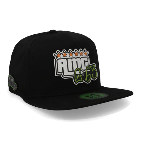 Gorra JC Hats Natanael Cano AMG Negro Unitalla