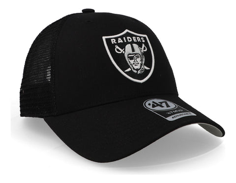 Gorra '47 NFL Raiders Branson MVP Negro Unitalla